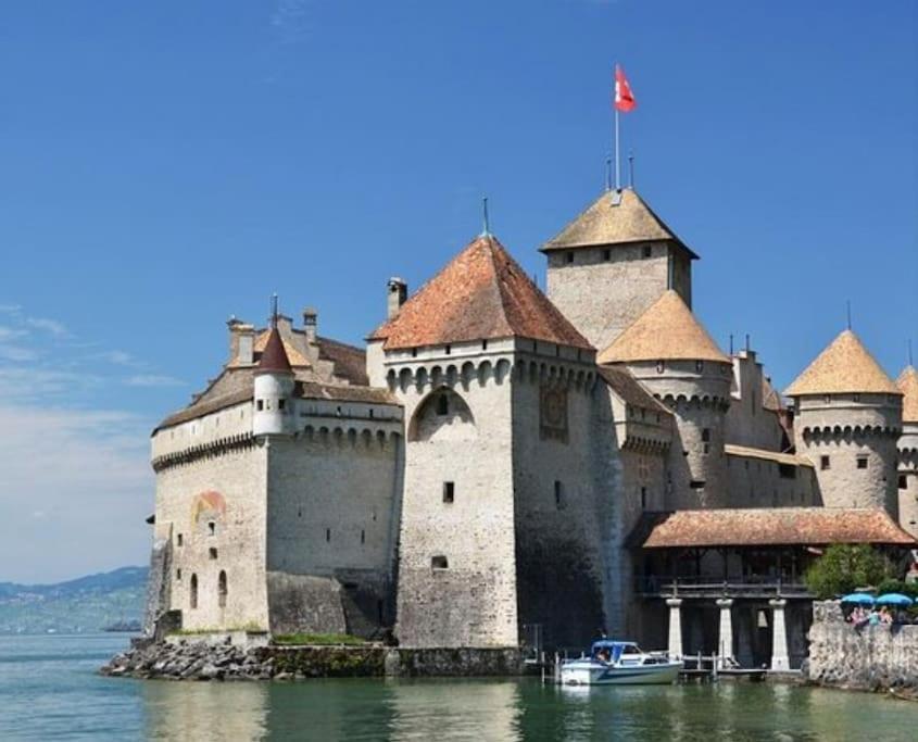 Apartamento Jolie Vue Au Calme Évian-les-Bains Exterior foto